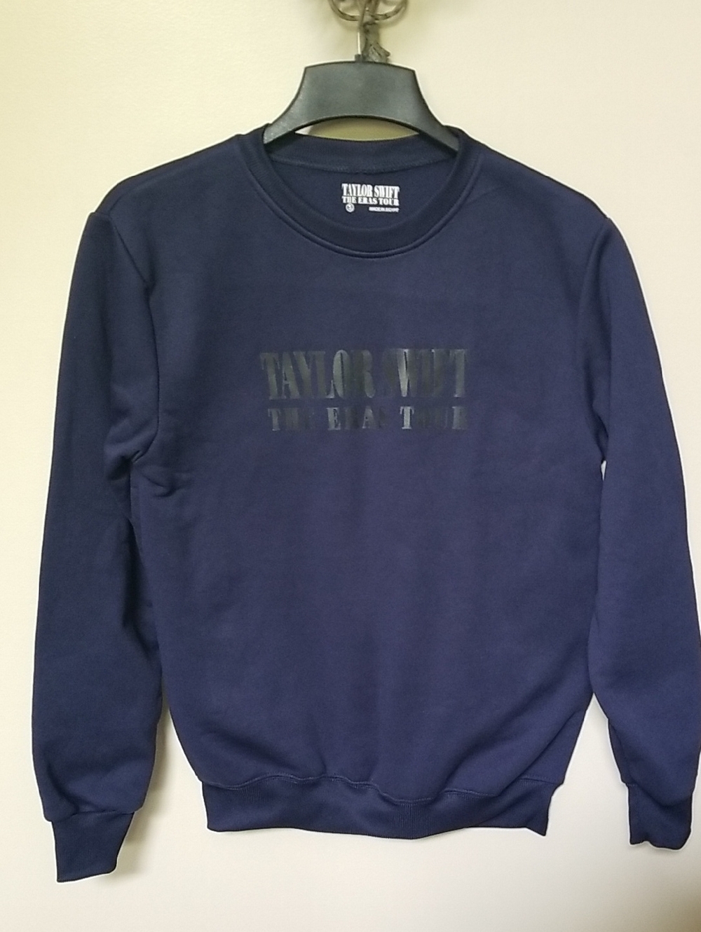 Taylor Swift The Eras Tour Crewneck Navy Sweatshirt
